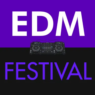 * EDM FESTIVAL || Festival EDM, Big Room, Mainstage, Electro House, Progressive House, Hard EDM, Drops, Anthems, Party, Energy, Club, Rave, Future EDM, Bass, Pe logo